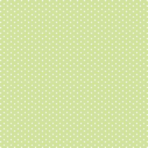 Printed Wafer Paper - Green Dots - Click Image to Close